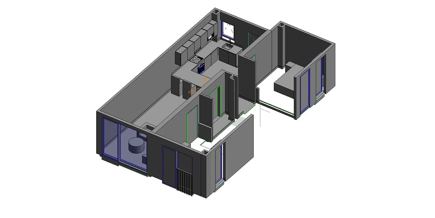 Exemple de préfabrication et de fabrication