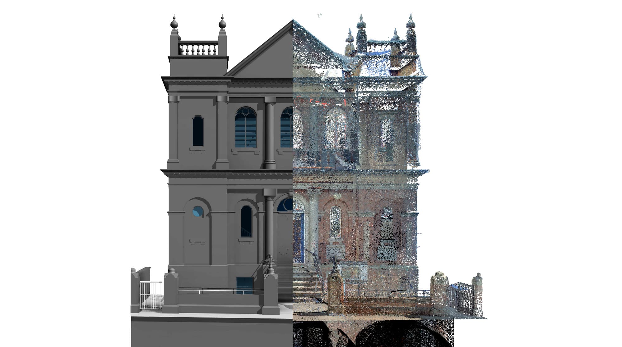 Fast & accurate Point Cloud to Revit model with Powerkh.